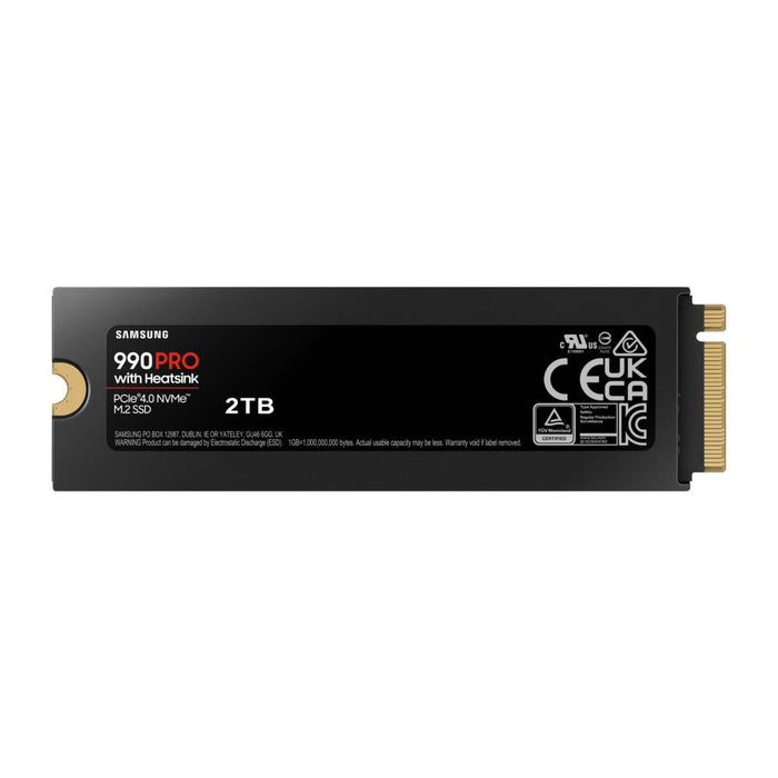 Samsung SSD 990 Pro M.2 NVMe 2TB with Heatsink
