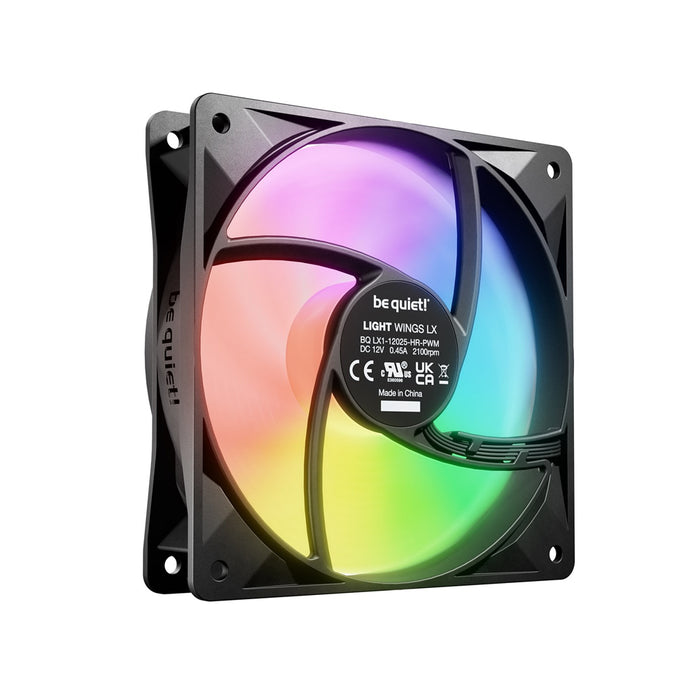 Be Quiet Fan Light Wings LX BL123 ARGB Single Pack 120mm