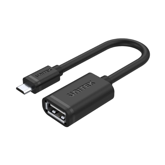 Unitek Y-C438GBK Micro-USB Male to USB-A Female OTG 20cm