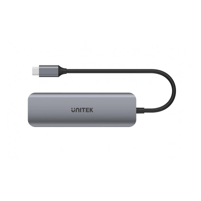 Unitek H1107D Type-C 3.1 HDMI/SD/PD100W Hub Space Grey