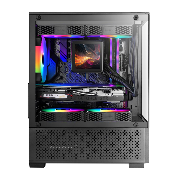 Mars PC Case Gaming MC-SE2 Mini Tower Black