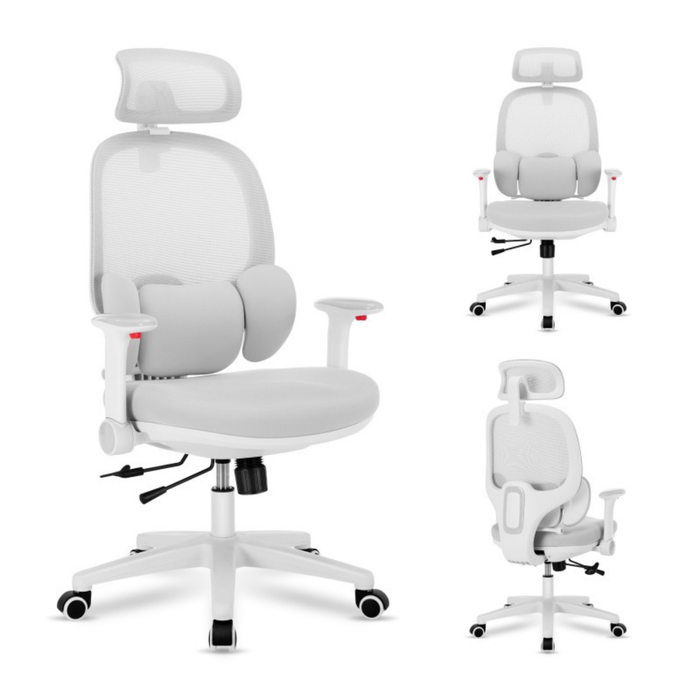 Mark Adler Junior 6.3 Ergonomic Children's Chair Grey