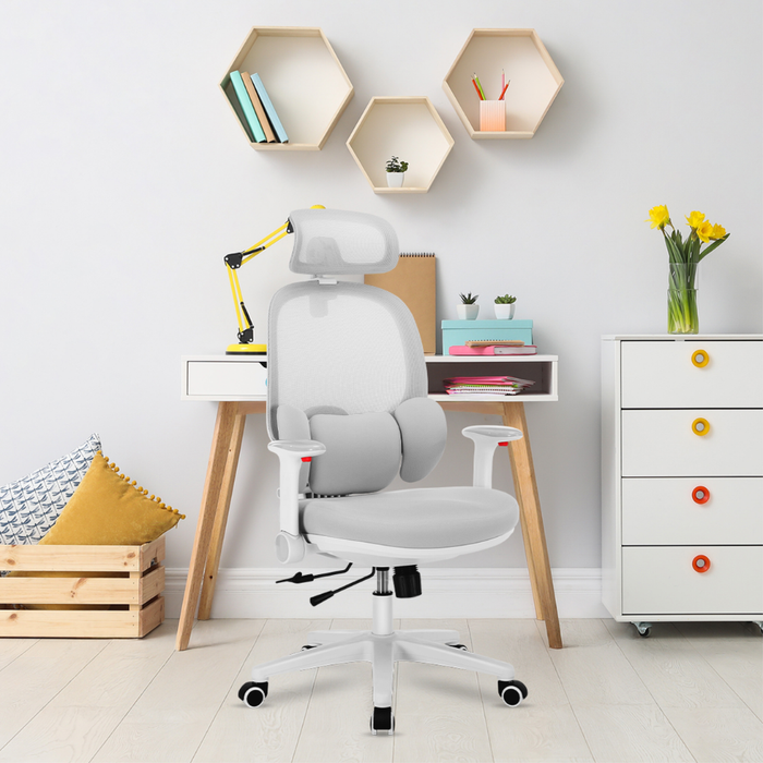 Mark Adler Junior 6.3 Ergonomic Children's Chair Grey