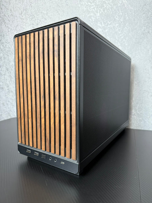 Lian Li PC Case A3-mATX Micro Tower Glass Side Panel Brown