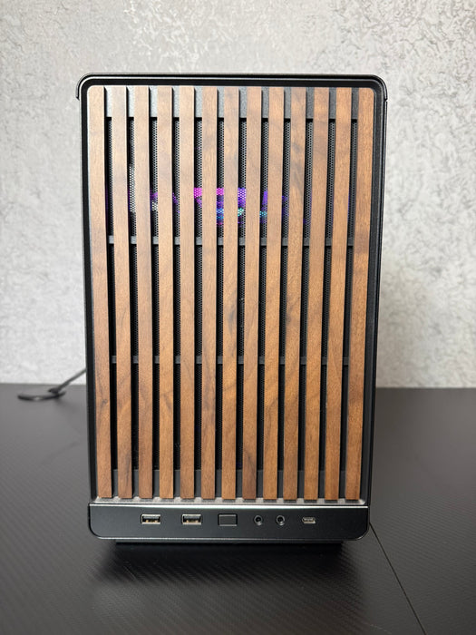 Lian Li PC Case A3-mATX Micro Tower Glass Side Panel Brown