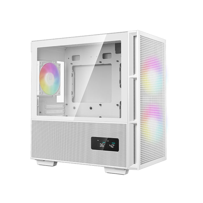 DeepCool PC Case CH360 Digital ARGB White