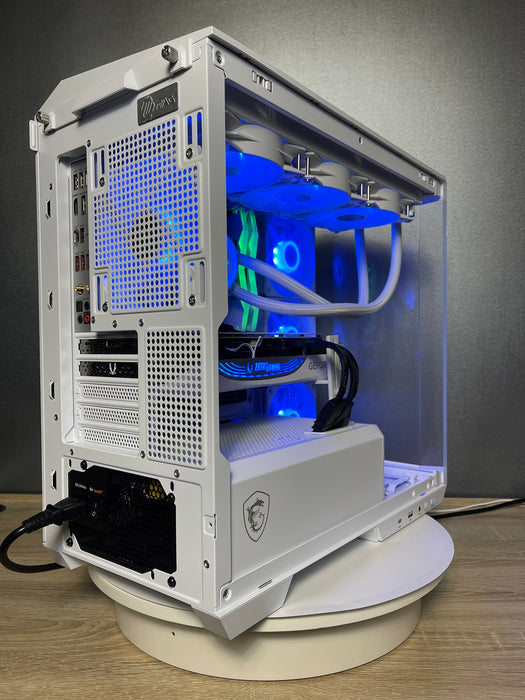Gaming Pc Project Custom Gaming PC/ Project Zero/ Ryzen 9 9900X/ 32GB DDR5/ 1TB NVMe/ RX ...