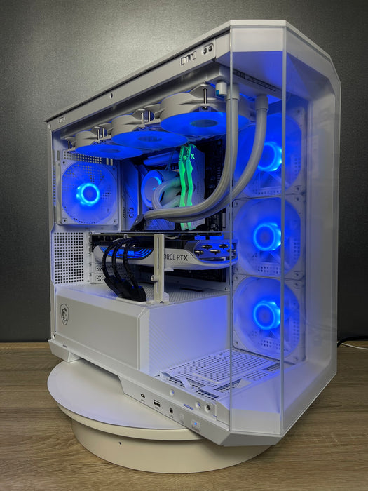 Gaming Pc Project Custom Gaming PC/ Project Zero/ Ryzen 9 9900X/ 32GB DDR5/ 1TB NVMe/ RX ...
