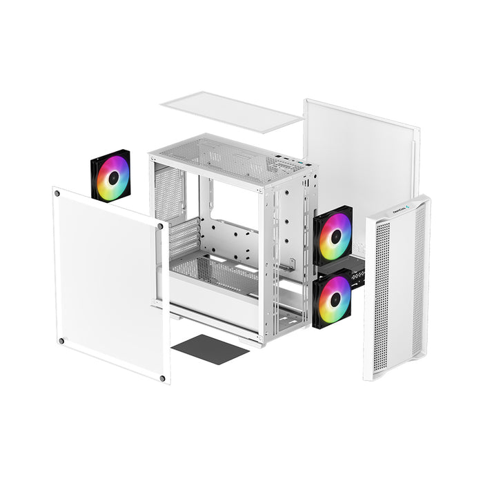 DeepCool PC Case CC360 WH ARGB