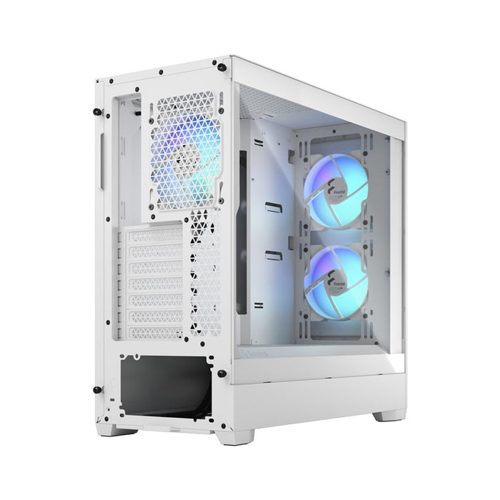 Fractal PC Case Pop Air RGB White TG Clear Tint