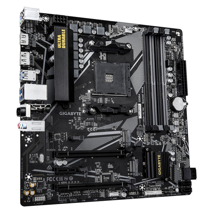 Gigabyte Motherboard B550M DS3H AC R2