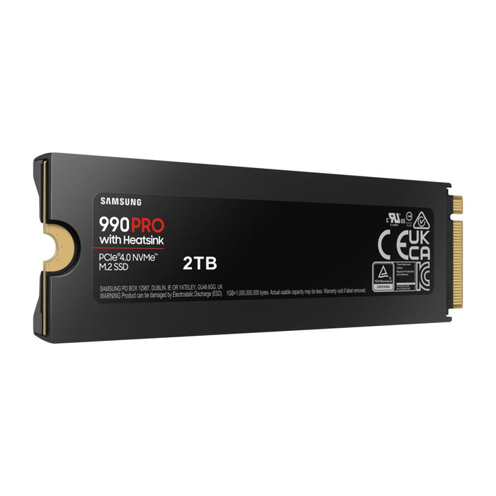 Samsung SSD 990 Pro M.2 NVMe 2TB with Heatsink