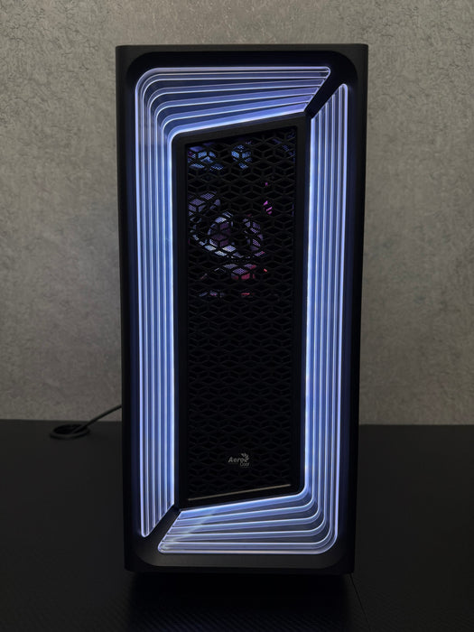 Aerocool PC Case Interstellar ARGB Midi Tower Black