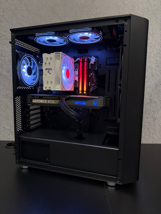 Aerocool PC Case Interstellar ARGB Midi Tower Black