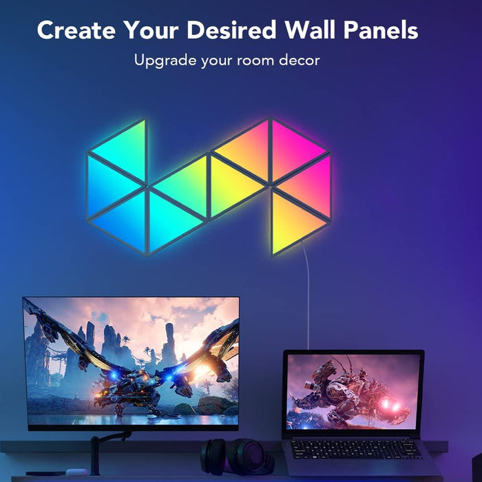 Govee Gaming Wall Glide Triangle Light Panels B6067