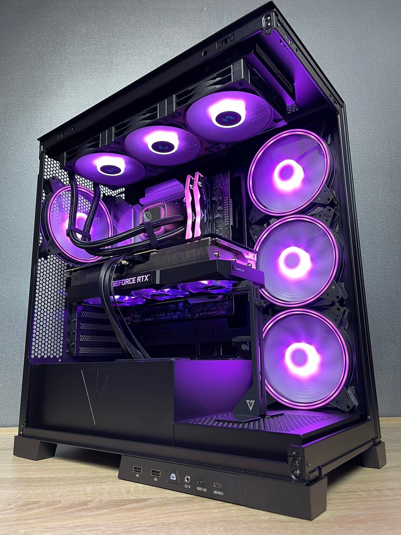 Modecom PC Case VOLCANO Space Apex ARGB Mid — Needy Shop LTD