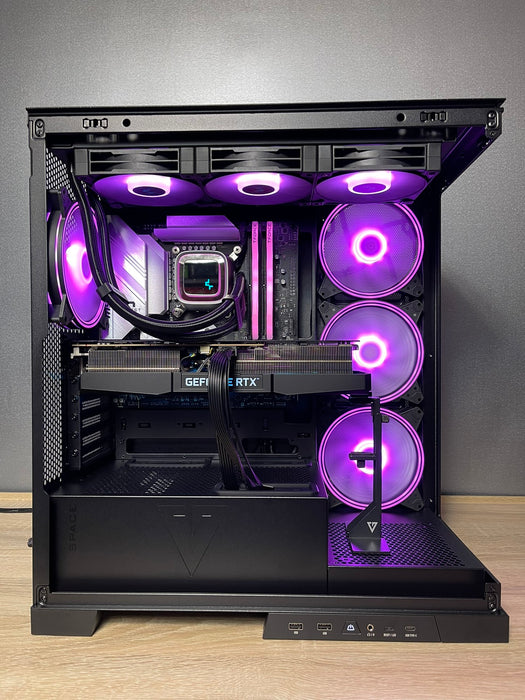 Custom Gaming PC/ Project Zero/ Ryzen 7 7800X3D/ 32GB/ 1TB NVMe/ RTX 4070 SUPER