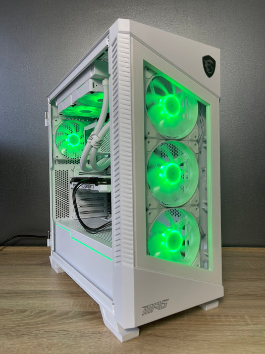 Custom Gaming PC/ The All White/ i7-14700F/ 32GB DDR5/ 1TB NVMe/ RTX 4070 SUPER