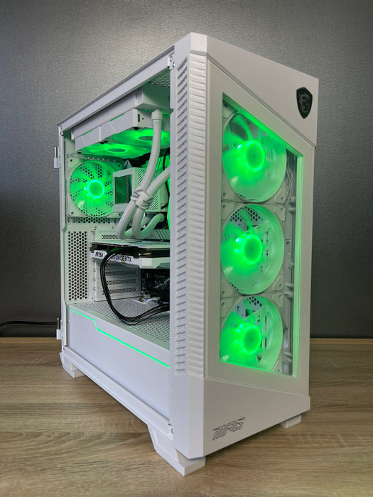 Custom Gaming PC/ The All White/ i7-14700F/ 32GB DDR5/ 1TB NVMe/ RTX 4070 SUPER