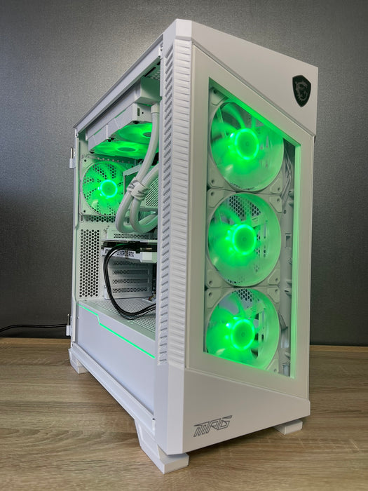 Custom Gaming PC/ The All White/ i7-14700F/ 32GB DDR5/ 1TB NVMe/ RTX 4070 SUPER