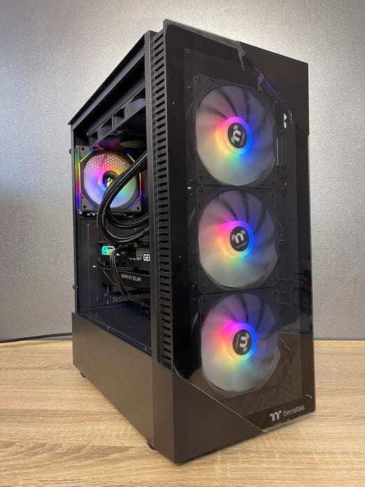 Thermaltake PC Case View 200 TG ARGB Mid Tower Chassis