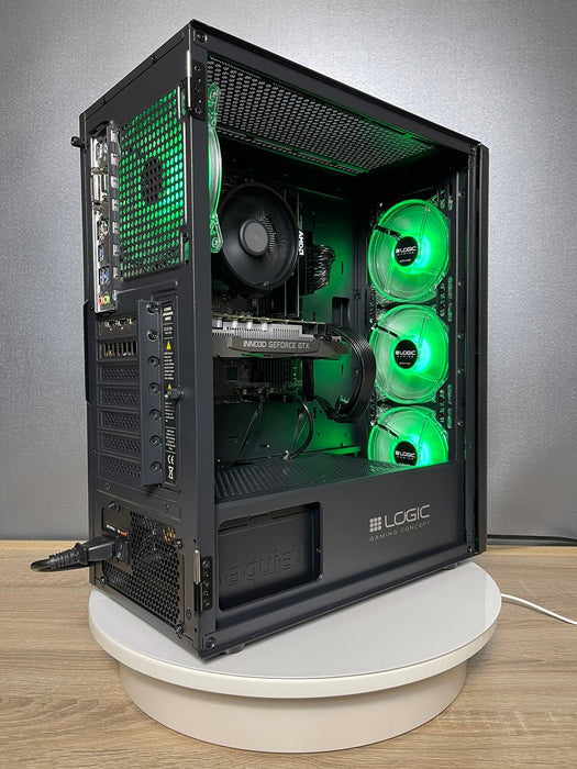 Custom Gaming PC/ I5-12400F/ 16GB/ 500GB SSD NVMe/ RTX 3060