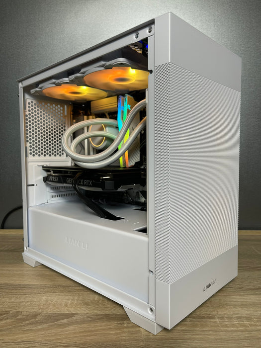 Lian Li PC Case LANCOOL 205M Mesh RGB White