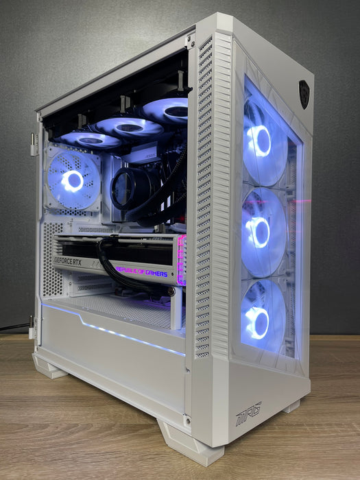 Custom Gaming PC/ The All White/ i7-14700F/ 32GB DDR5/ 1TB NVMe/ RTX 4070 SUPER