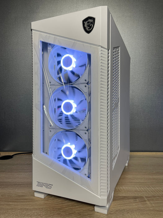 Custom Gaming PC/ The All White/ i7-14700F/ 32GB DDR5/ 1TB NVMe/ RTX 4070 SUPER