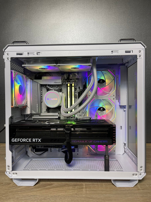 Custom Gaming PC/ The All White - All Asus/ i9-14900KF/ 32GB/ 1TB SSD NVMe/ RTX 4070 Ti SUPER