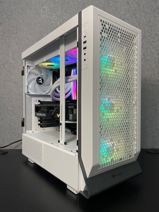 Thermaltake PC Case Ceres 500 TG ARGB Snow Chassis