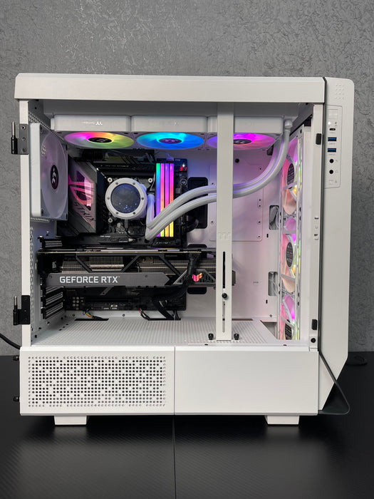 Thermaltake PC Case Ceres 500 TG ARGB Snow Chassis