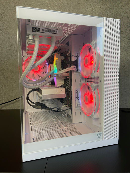 Modecom PC Case VOLCANO Panorama Apex ARGB 3F White Mid