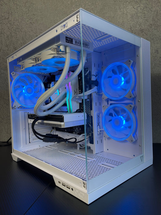 Modecom PC Case VOLCANO Panorama Apex ARGB 3F White Mid