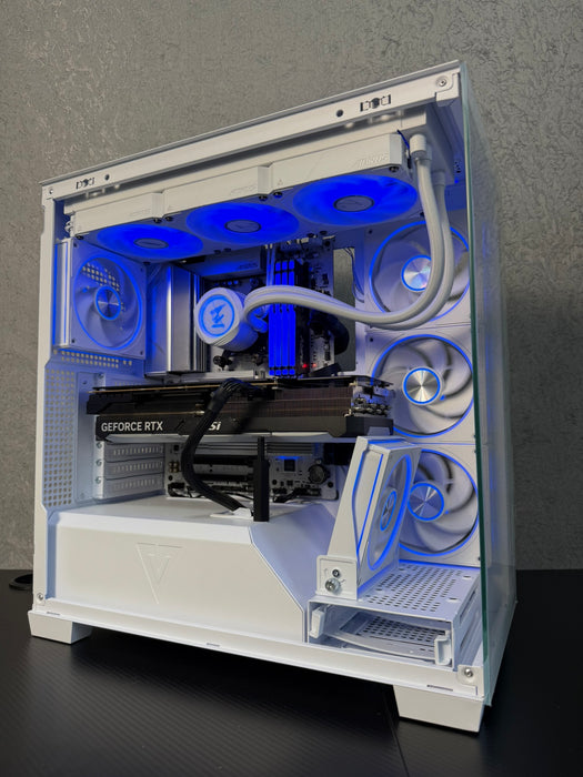 Modecom PC Case VOLCANO Stellar ARGB 5F White Midi