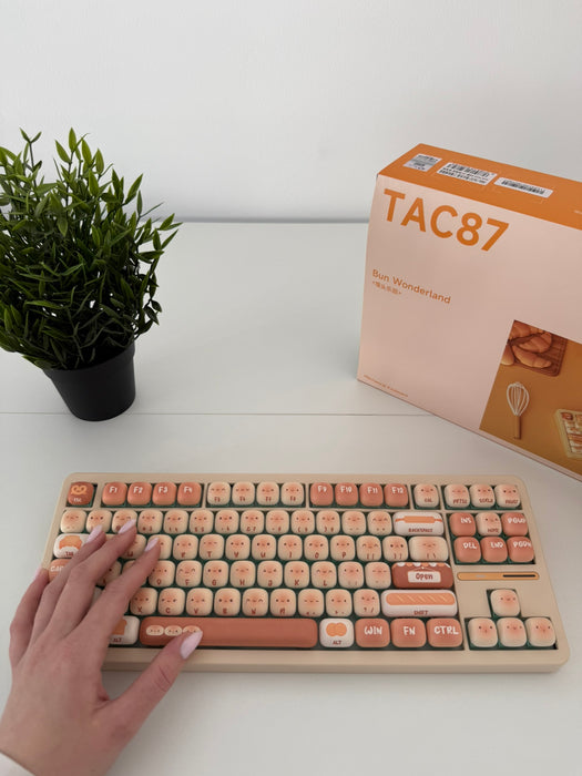 Akko Mechanical Wireless Keyboard Bun Wonderland TAC87