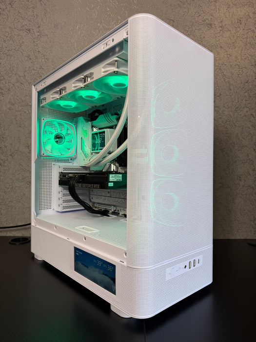 Modecom PC Case Volcano AQ400 ARGB Midi White