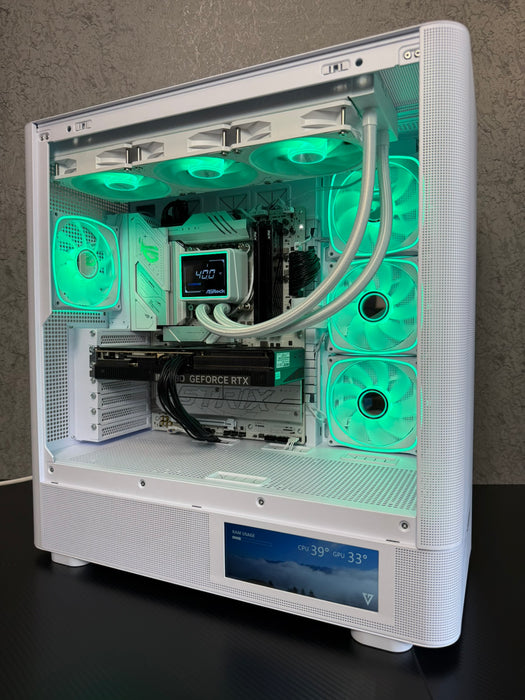 Modecom PC Case Volcano AQ400 ARGB Midi White