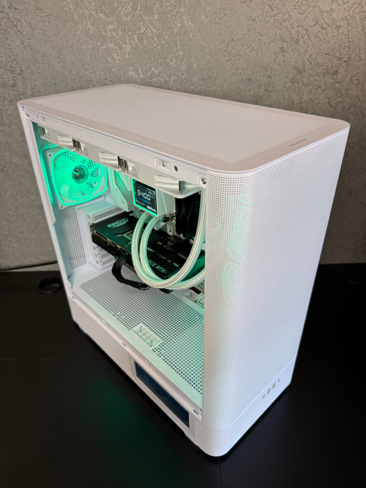 Modecom PC Case Volcano AQ400 ARGB Midi White