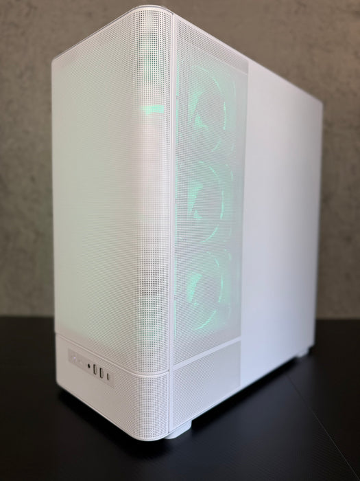 Modecom PC Case Volcano AQ400 ARGB Midi White