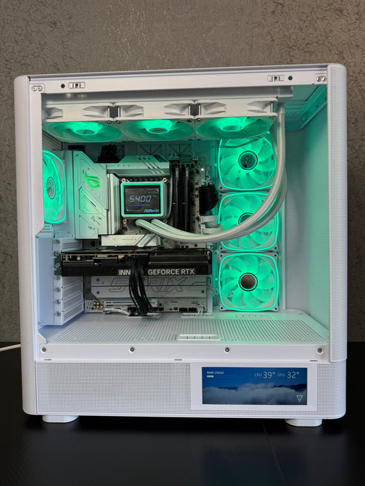 Modecom PC Case Volcano AQ400 ARGB Midi White