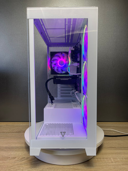 Modecom PC Case VOLCANO Space Apex ARGB White Mid