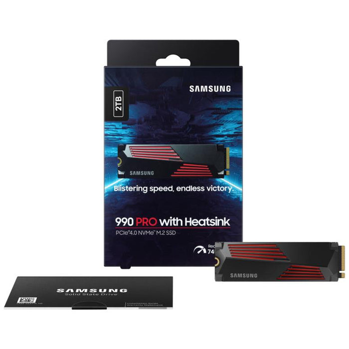 Samsung SSD 990 Pro M.2 NVMe 2TB with Heatsink