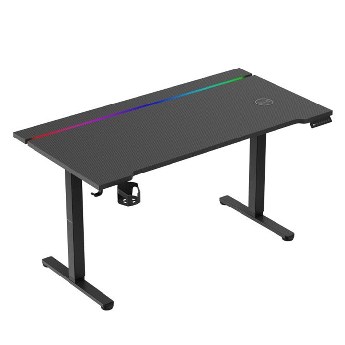 Huzaro Hero 8.7 RGB LED Electric Desk Black