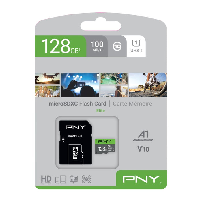 PNY Micro SD Card Elite 128GB