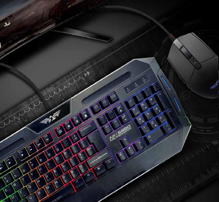 Armaggeddon Wired Combo Gaming Keyboard/ Mouse AK-6880 Kalashnikov