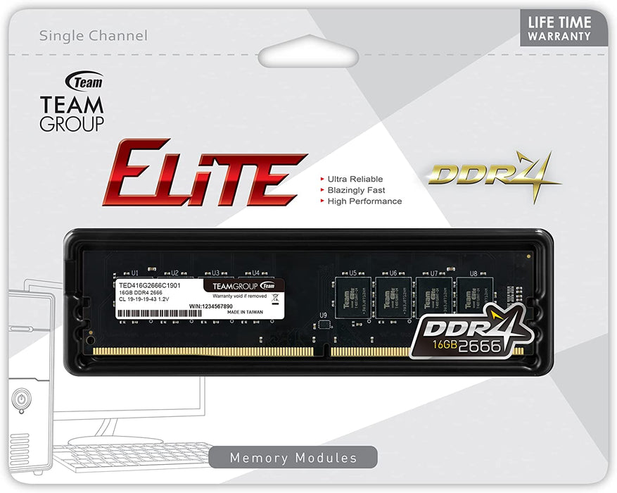 Team Group Ram Elite 16GB DDR4 2666