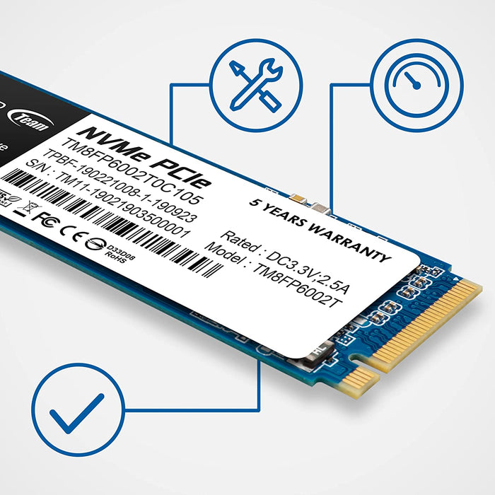 Team Group SSD MP33 Pro M.2 NVMe 2TB