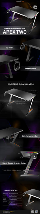 Xigmatek Apex Two Gaming Desk