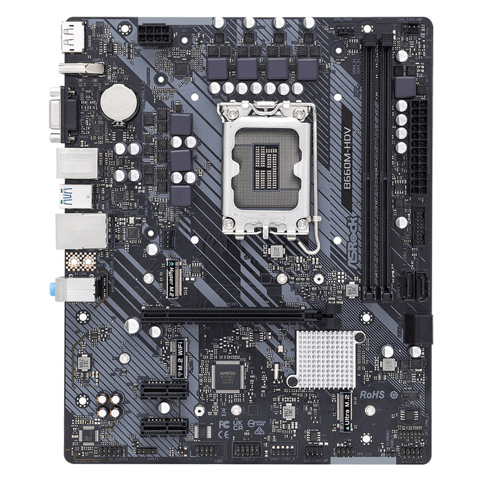 Asrock Motherboard B660M-HDV